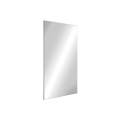 Espelho inquebrável inox, H. 500 mm