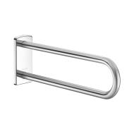 510161S-Barra de apoio fixa Inox satinado, L. 650 mm