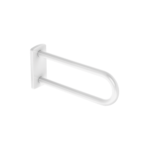 Barra de apoio fixo Nylon branco antibacteriano NylonClean, L. 650 mm