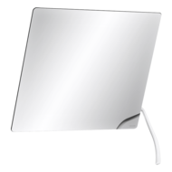 510201N-Espelho inclinável com alavanca Nylon branco