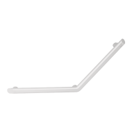 511982W-Barra de apoio curva a 135° Be-Line® branco, 400 x 400 mm