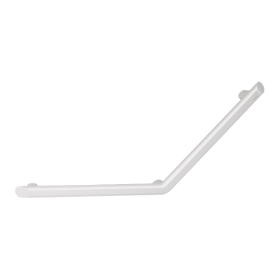 Barra de apoio curva a 135° Be-Line® branco, 400 x 400 mm