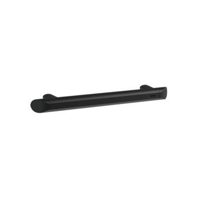 Barra de apoio reta Be-Line® preto mate, 300 mm Ø 35