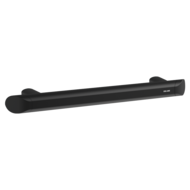 511904BK-Barra de apoio reta Be-Line® preto mate, 400 mm Ø 35