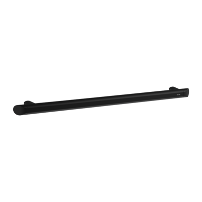 Barra de apoio reta Be-Line® preto mate, 600 mm Ø 35