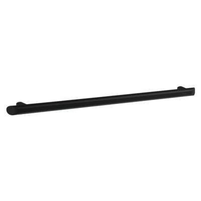 Barra de apoio reta Be-Line® preto mate, 900 mm Ø 35
