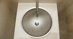 Lavatório de pousar inox RAVA