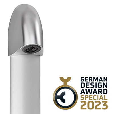 German Design Award 2023: o painel de duche eletrónico SPORTING 2 SECURITHERM premiado