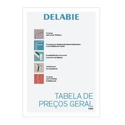 Tabela de Preços Geral DELABIE