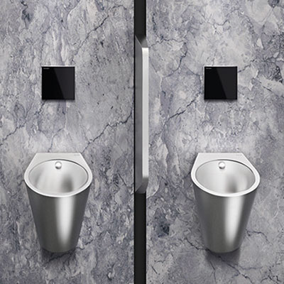 Urinol design Inox FINO