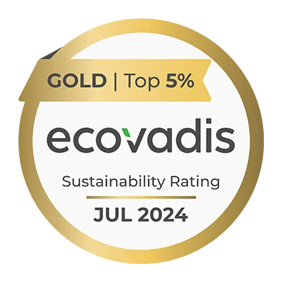 A DELABIE ganha a medalha de ouro EcoVadis!