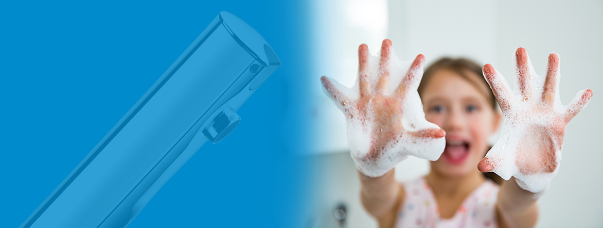 Lavagem e desinfeção das mãos