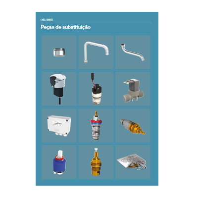 Peças de substituição - Gama Torneiras para Hospitais