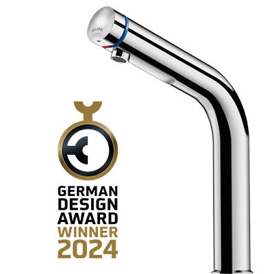 German Design Award 2024: a misturadora de lavatório temporizada TEMPOMIX 3 premiada