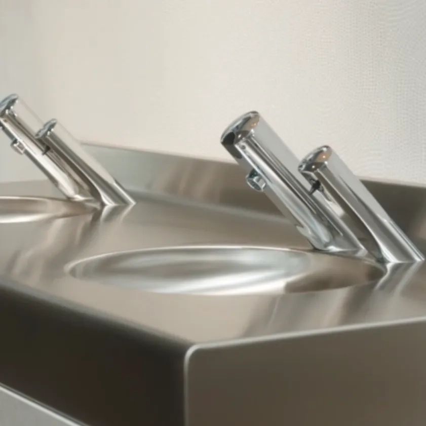 Lavatório coletivo inox DUPLO