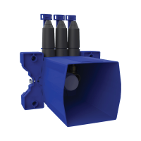 254BOX-Caixa de encastrar estanque para misturadora de duche mecânica