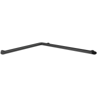 511941BK-Barra de duche angular 2 paredes Be-Line® preto