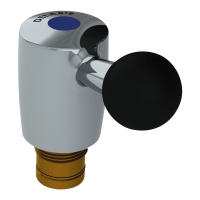 P272AA85-Cabeça com válvula 1/4 de volta