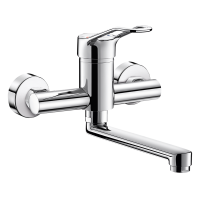 2446EPS-Misturadora de lavatório com equilíbrio de pressão mural