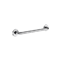 5055P2-Barra de apoio reta Inox brilhante, 300 mm Ø 25