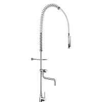 6692-Conjunto de pré-lavagem monofuro com misturadora