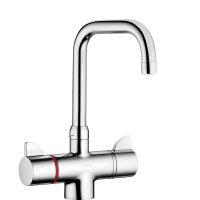 H9726-Misturadora de lavatório termostática bicomando SECURITHERM