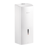 512066W-Doseador de sabão eletrónico mural, 1 litro