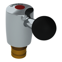 P271AA85-Cabeça com válvula 1/4 de volta