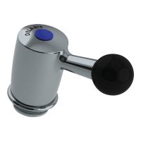 P296AA85-Cabeça com válvula 1/2 volta