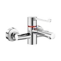 H9611S-Misturadora de lavatório termostática sequencial mural SECURITHERM