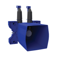 254CBOX-Caixa de encastrar estanque para misturadora de duche mecânica