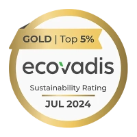A DELABIE ganha a medalha de ouro EcoVadis!