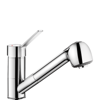 2211-Misturadora de banca mecânica com chuveiro extraível