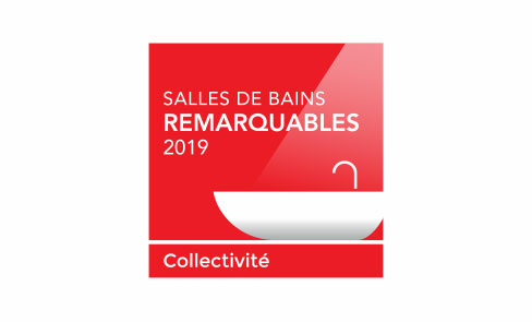 Premiado no «Salles de Bains Remarcables 2019» - Categoria Coletividades