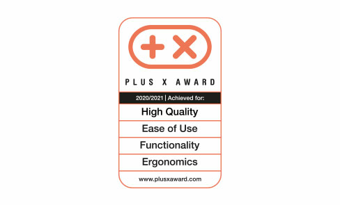 Premiada no concurso de inovação mundial Plus X Award